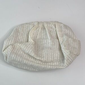 Tuckernuck Light Raffia Slouchy Clutch